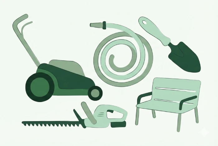 Professional gardening tools