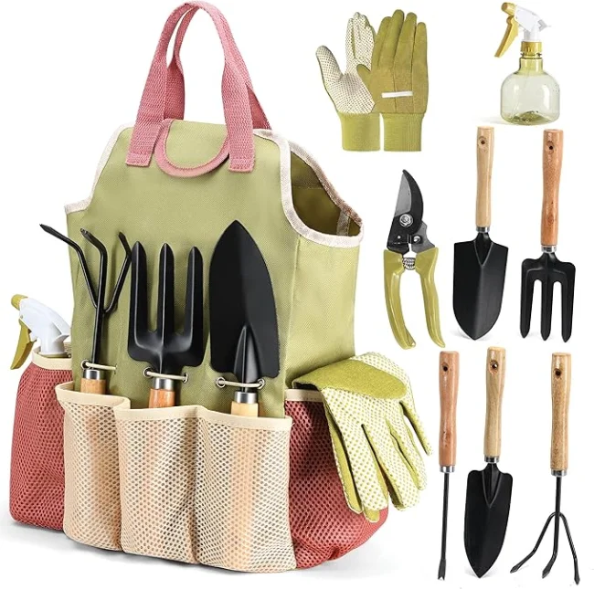 Vremi Heavy Duty Garden Tool Set
